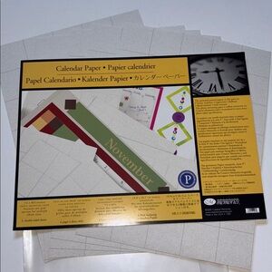 Creative memories Calendar Paper 2005